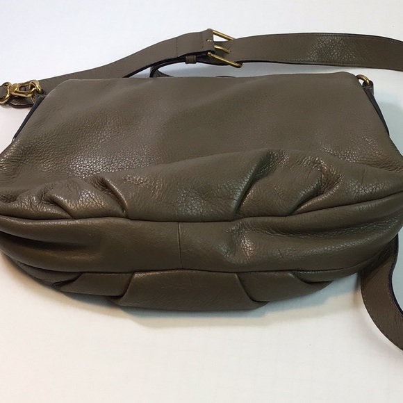 Marc by Marc Jacobs Taupe Leather Natasha Crossbody Shoulder Bag - Picture 5 of 8